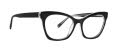 Trina Turk TT Tippi Black (BLK) Eyeglasses - Color Image