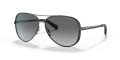 Michael Kors MK5004 - Chelsea Gunmetal/Black / Grey Gradient (101311) Sunglasses - Color Image