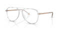 Michael Kors MK4096U Clear Transparent (3015) Eyeglasses - Color Image