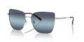 Michael Kors MK1108 - Bastia Silver/Blue Gradient (1153X9) Sunglasses - Color Image