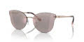 Michael Kors MK1130B Rose Gold/Rose Gold Mirror With Crystals (11084Z) Sunglasses - Color Image