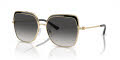 Michael Kors MK1141 Light Gold/Grey Gradient (10148G) Sunglasses - Color Image