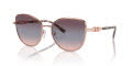 Michael Kors MK1144B Shiny Rose Gold/Navy To Pink Triple (11080J) Sunglasses - Color Image
