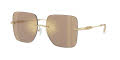 Michael Kors MK1150 Brown-Mirror / Brown-Mirror (10145A) Sunglasses - Color Image