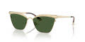 Michael Kors MK1174 Light Gold/Green (101471) Sunglasses - Color Image