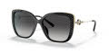 Michael Kors MK2161BU Black/Dark Grey Gradient (31108G) Sunglasses - Color Image
