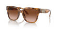 Michael Kors MK2170U Marigold Tortoise/Dark Brown Gradient (39153B) Sunglasses - Color Image