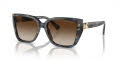 Michael Kors MK2199 Bright Blue Tortoise/Brown Gradient (395213) Sunglasses - Color Image