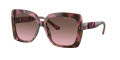 Michael Kors MK2213 Plum-Graphic-Tortoise / Cordovan-Gradient (39989T) Sunglasses - Color Image