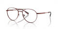 Michael Kors MK3069 Transparent Cordovan Metal (1896) Eyeglasses - Color Image
