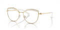 Michael Kors MK3072 Light Gold (1017) Eyeglasses - Color Image
