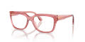Michael Kors MK4117U Rose Transparent (3970) Eyeglasses - Color Image