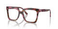 Michael Kors MK4119U Plum Graphic Tortoise (3998) Eyeglasses - Color Image