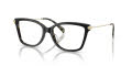 Michael Kors MK4150U Black/Amber Tortoise (3950) Eyeglasses - Color Image