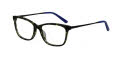Christian Siriano Tyra Blue Tortoise Eyeglasses - Color Image