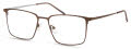 Modo 4286S Brown Gun Matte (GN54) Eyeglasses - Color Image