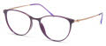 Modo 7035A Purple (Global Fit) Eyeglasses - Color Image