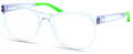 ECO Jarvis Blue/Grey Crystal Eyeglasses - Color Image