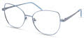 ECO Nova Matte Blue Eyeglasses - Color Image