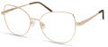 ECO Nova Matte Gold Eyeglasses - Color Image