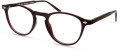 ECO Phoenix Dark Burgundy Eyeglasses - Color Image
