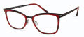 Modo 4513A Red Smoke (Global Fit) Eyeglasses - Color Image
