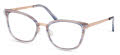 Modo 4536A Blue (Global Fit) Eyeglasses - Color Image