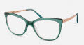 Modo 4566 Green / Pink Eyeglasses - Color Image