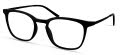 Modo 7061 Matte Black Eyeglasses - Color Image