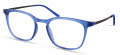 Modo 7061 Matte Blue Eyeglasses - Color Image