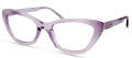 ECO Rose Lavender Crystal Eyeglasses - Color Image