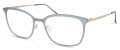 Modo 4125 Light Blue Gold Eyeglasses - Color Image