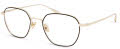 Modo 9005 Gold / Black Rim Eyeglasses - Color Image