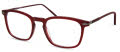 Modo Bay Deep Burgundy Eyeglasses - Color Image