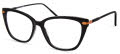 Modo Monroe Black Eyeglasses - Color Image