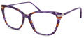 Modo Monroe Purple Tortoise Eyeglasses - Color Image