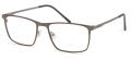 Modo 4238 Brown Gun Eyeglasses - Color Image