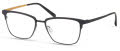 Modo 4243 Black /Yellow Gold Eyeglasses - Color Image
