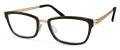 Modo 4500A - Global Fit Black Gold (Global Fit) Eyeglasses - Color Image