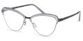 Modo 4531 Crystal Grey Eyeglasses - Color Image
