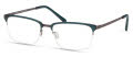 Modo 4538 Dark Green Eyeglasses - Color Image