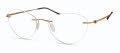 Modo 4600 Gold Eyeglasses - Color Image