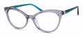 Modo 6534 Light Purple Green Eyeglasses - Color Image