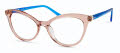 Modo 6534 Pink Blue Eyeglasses - Color Image