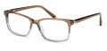 Modo 6537 Brown to Grey Gradient Eyeglasses - Color Image