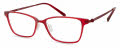 Modo 7001A - Globat Fit Red (Global Fit) Eyeglasses - Color Image