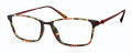 Modo 7020 Matte Red Brown Tortoise Eyeglasses - Color Image