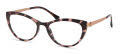 Modo 7037 Pink Tortoise Eyeglasses - Color Image