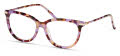 Modo Fulton Purple Tortoise Eyeglasses - Color Image