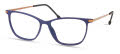 Modo Theta Marine Blue Eyeglasses - Color Image